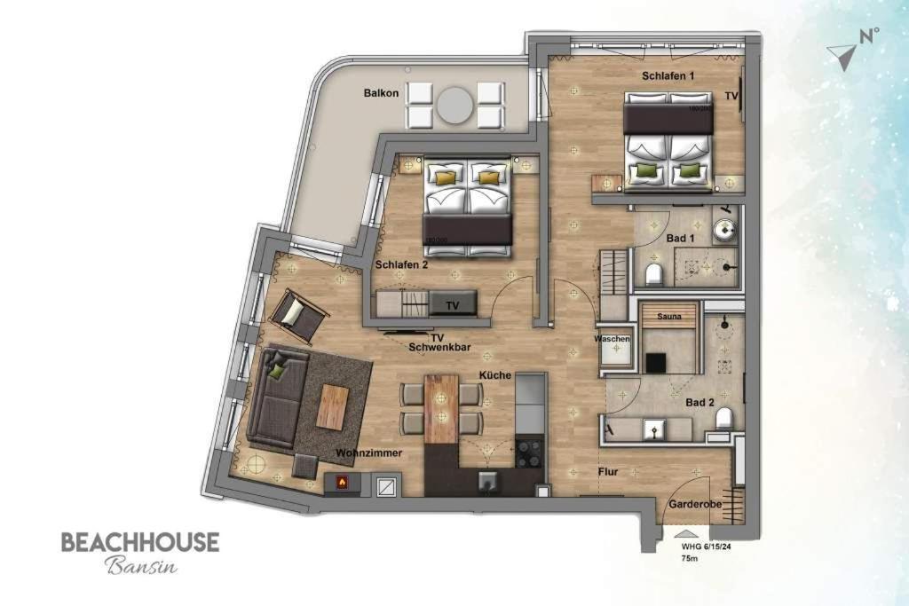 Beachhouse Bansin App 06 Heringsdorf  Exterior photo